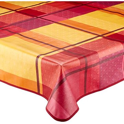 Nydel Indila Nappe en Coton imperméable Rectangle : 160 x 250 cm Nydel Indila Nappe en Coton imperméable Rectangle : 160 x 250 cm