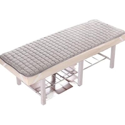 MDSIOKHJ Surmatelas pour table de massage Matelas de beauté avec trous/sans trous, thérapie de massage et tuina, antidérapant et fin, pour salons de beauté (gris fin, 190 cm, 70 cm) MDSIOKHJ Surmatelas pour table de massage Matelas de beauté avec trous/sans trous, thérapie de massage et tuina, antidérapant et fin, pour salons de beauté (gris fin, 190 cm, 70 cm)