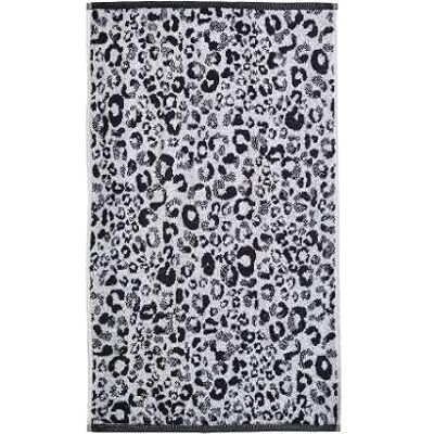 Fusion Serviette de toilette 50 x 90 cm 100% coton Imprimé animal noir et blanc Motif patte de léopard Accessoire de salle de bain safari Petite serviette pour les mains ou la tête Doux Fusion Serviette de toilette 50 x 90 cm 100% coton Imprimé animal noir et blanc Motif patte de léopard Accessoire de salle de bain safari Petite serviette pour les mains ou la tête Doux