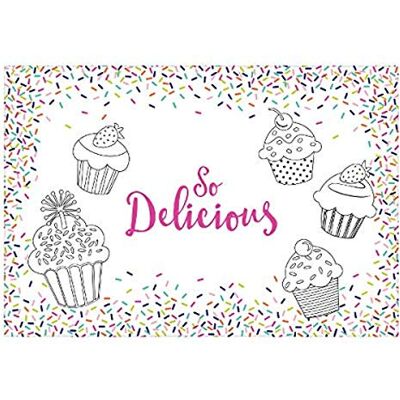 amscan 671982 Delicious Paper Sets de table 24 pièces amscan 671982 Delicious Paper Sets de table 24 pièces