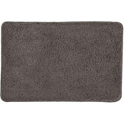 Kleine Wolke Tapis de bain SCOTT Schiefer 50 x 70 cm Certifié OEKO-TEX, envers antidérapant, compatible chauffage au sol, lavable en machine, 100% polyester Kleine Wolke Tapis de bain SCOTT Schiefer 50 x 70 cm Certifié OEKO-TEX, envers antidérapant, compatible chauffage au sol, lavable en machine, 100% polyester