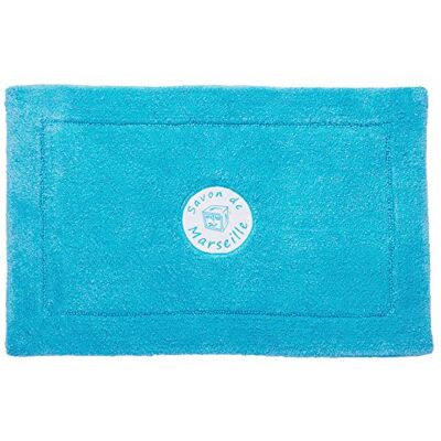 Spirella FRIOUL 50X80 cm Bleu, Coton Spirella FRIOUL 50X80 cm Bleu, Coton