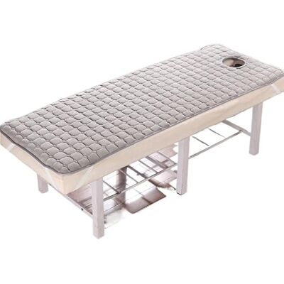 MDSIOKHJ Surmatelas pour table de massage Matelas de beauté avec trous/sans trous, thérapie de massage et tuina, matelas fin antidérapant pour salons de beauté (gris fin, 190 cm, 70 cm) MDSIOKHJ Surmatelas pour table de massage Matelas de beauté avec trous/sans trous, thérapie de massage et tuina, matelas fin antidérapant pour salons de beauté (gris fin, 190 cm, 70 cm)