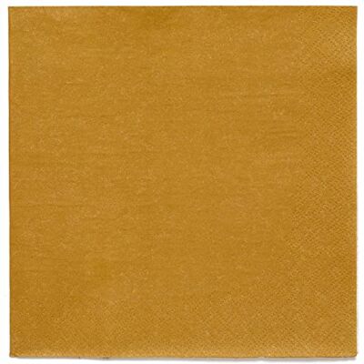 amscan 9915402-214 – Lot de 20 serviettes de table compostables écologiques dorées amscan 9915402-214 – Lot de 20 serviettes de table compostables écologiques dorées