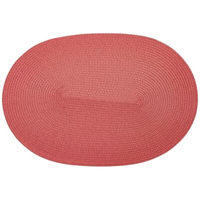 d-c-fix Set de table, sans PVC, rouge minéral, lavable, pour la cuisine et la table à manger, 29 x 44 cm, ovale d-c-fix Set de table, sans PVC, rouge minéral, lavable, pour la cuisine et la table à manger, 29 x 44 cm, ovale