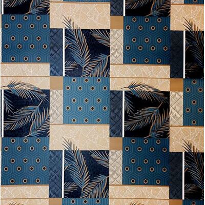 MadeInNature Nappe très épaisse imprimée, protège Table Type Gomme 2mm Tailles et Motifs au Choix, Nappe Anti-tâche (140x250 cm, Geopan) MadeInNature Nappe très épaisse imprimée, protège Table Type Gomme 2mm Tailles et Motifs au Choix, Nappe Anti-tâche (140x250 cm, Geopan)