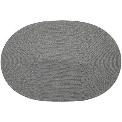 d-c-fix Set de table en PVC et acier gris Lavable Pour cuisine et table à manger 30 x 45 cm Ovale d-c-fix Set de table en PVC et acier gris Lavable Pour cuisine et table à manger 30 x 45 cm Ovale