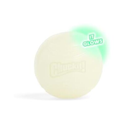 Chuckit! Chuckit. Balle Max Glow, grand, 7.3 cm Chuckit! Chuckit. Balle Max Glow, grand, 7.3 cm