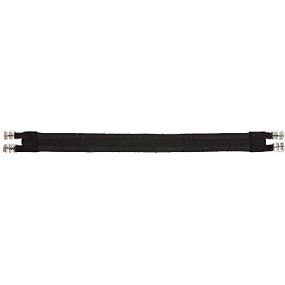 Rhinegold Sangle rembourrée en coton 45,7 cm Noir Rhinegold Sangle rembourrée en coton 45,7 cm Noir