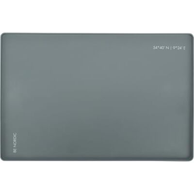 TRIXIE Dessous de plat BE Nordic, Silicone, 60 × 40 cm, Gris TRIXIE Dessous de plat BE Nordic, Silicone, 60 × 40 cm, Gris