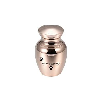 GMLRTOSPT 40 x 28 mm en acier inoxydable Urne funéraire pour animaux de compagnie Chien Chat Oiseaux Cendres Urne Urne souvenir Boîtes Columbarium pour animaux de compagnie, Acier inoxydable GMLRTOSPT 40 x 28 mm en acier inoxydable Urne funéraire pour animaux de compagnie Chien Chat Oiseaux Cendres Urne Urne souvenir Boîtes Columbarium pour animaux de compagnie, Acier inoxydable
