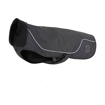 Mountain Paws Manteau imperméable et coupe-vent doublé en polaire Cordura pour chien Mountain Paws Manteau imperméable et coupe-vent doublé en polaire Cordura pour chien