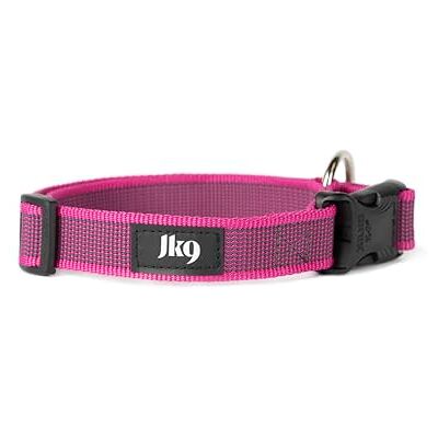 Julius-K9 Collier IDC Color & Gray, 25 mm (39-65 cm), Rose-Gris Julius-K9 Collier IDC Color & Gray, 25 mm (39-65 cm), Rose-Gris