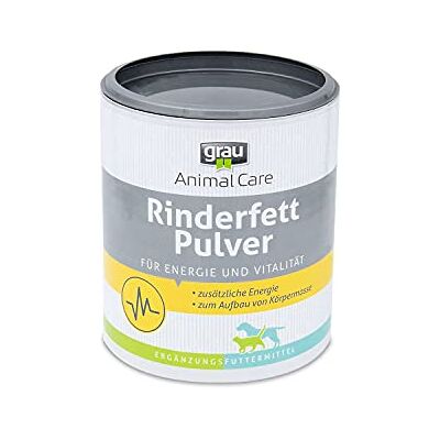 Grau Poudre de graisse de b?uf naturelle pour chiens et chats 200 g Grau Poudre de graisse de b?uf naturelle pour chiens et chats 200 g