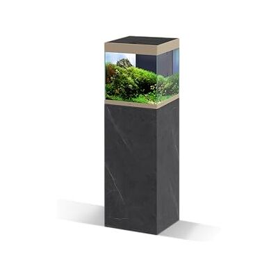 Ciano , Meuble Emotions Pro 40 Black Marble pour Aquarium 95x40x40 cm en Bois Support avec 1 Porte et Compartiment pour Rangement, Table D'aquarium pour Poissons Ciano , Meuble Emotions Pro 40 Black Marble pour Aquarium 95x40x40 cm en Bois Support avec 1 Porte et Compartiment pour Rangement, Table D'aquarium pour Poissons