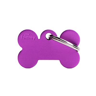 My Family MyFamily Plaque d'identification - Violet - Name Tag My Family MyFamily Plaque d'identification - Violet - Name Tag
