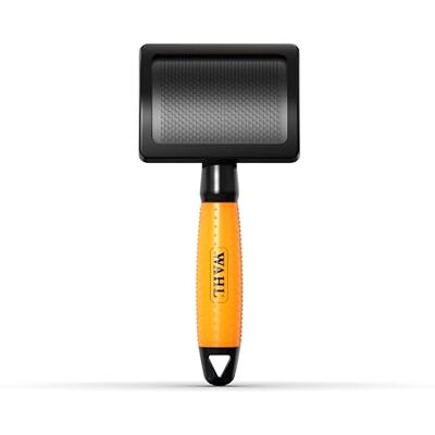 Wahl Grande brosse carde pour chiens et chats, picots en acier Wahl Grande brosse carde pour chiens et chats, picots en acier