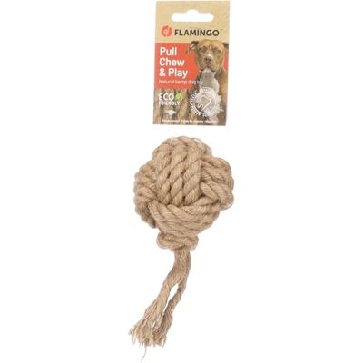 FLAMINGO JCHIEN Chanvre Kush Balle Brun 15x9x8CM FLAMINGO JCHIEN Chanvre Kush Balle Brun 15x9x8CM