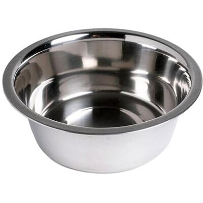 Petface Bol à vaisselle en acier inoxydable, taille M Petface Bol à vaisselle en acier inoxydable, taille M