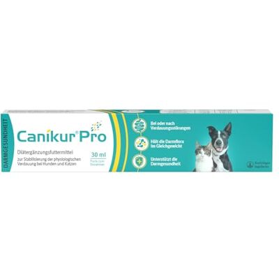Canikur PRO pour soutenir la flore intestinale naturelle Complément alimentaire pour chiens et chats 30 ml Canikur PRO pour soutenir la flore intestinale naturelle Complément alimentaire pour chiens et chats 30 ml