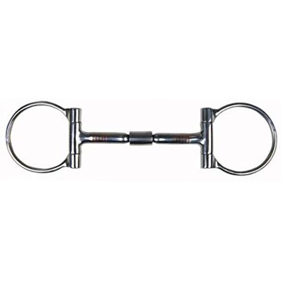 HKM Bague Snaffle Cheval western en argent 135 mm HKM Bague Snaffle Cheval western en argent 135 mm