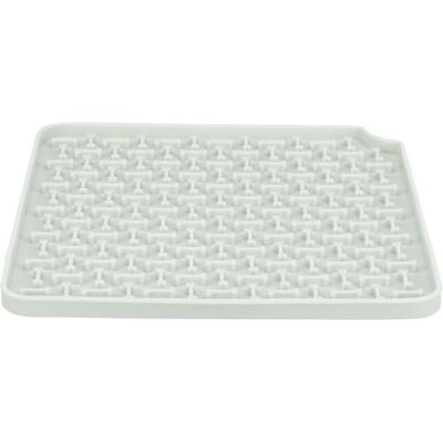 TRIXIE Lick'n'Snack Nappe à lécher en silicone, 20 x 20 cm, gris foncé, antidérapante, passe au lave-vaisselle et au congélateur TRIXIE Lick'n'Snack Nappe à lécher en silicone, 20 x 20 cm, gris foncé, antidérapante, passe au lave-vaisselle et au congélateur