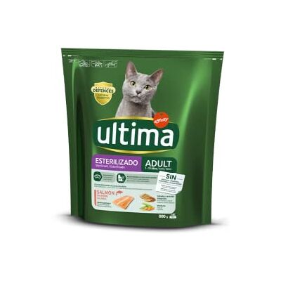Ultima Nourriture pour chats stérilisés au saumon 800 g Ultima Nourriture pour chats stérilisés au saumon 800 g