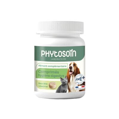 Riga Phytosoin Comprimés Digestion Chien & Chat – Confort Intestinal – Terre de Diatomée, Graines de Citrouille & Cannelle – Complément Alimentaire Naturel – Fabriqué en France x30 Riga Phytosoin Comprimés Digestion Chien & Chat – Confort Intestinal – Terre de Diatomée, Graines de Citrouille & Cannelle – Complément Alimentaire Naturel – Fabriqué en France x30