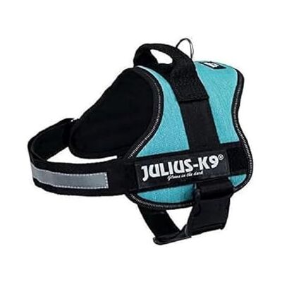 Julius-K9 K9 Powerharness, Size: M/0, Ocean Sackcloth Julius-K9 K9 Powerharness, Size: M/0, Ocean Sackcloth