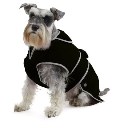 Ancol Muddy Paws Manteau tempête toutes saisons Noir Taille L 50 cm jusqu'à 79 cm Ancol Muddy Paws Manteau tempête toutes saisons Noir Taille L 50 cm jusqu'à 79 cm