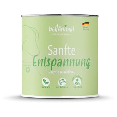 bellAnimal Snack à mâcher de qualité supérieure pour chien Détente douce 300 g (1 x 0,30 kg) Environ 85 collations bellAnimal Snack à mâcher de qualité supérieure pour chien Détente douce 300 g (1 x 0,30 kg) Environ 85 collations