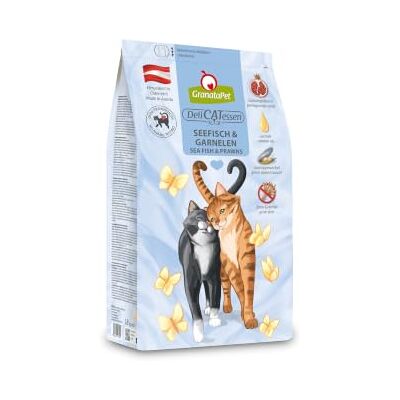 GranataPet - DeliCatessen Fruits de Mer & Crevettes - Sans Gluten - Repas Complet - Croquettes pour Chats GranataPet - DeliCatessen Fruits de Mer & Crevettes - Sans Gluten - Repas Complet - Croquettes pour Chats