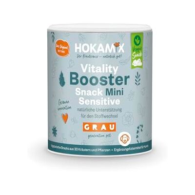 Grau L'original – HOKAMIX30 Snack Petit Veggie, la collation végétarienne saine avec 30 herbes importantes, 1 paquet (1 x 400 g), complément alimentaire pour chien Grau L'original – HOKAMIX30 Snack Petit Veggie, la collation végétarienne saine avec 30 herbes importantes, 1 paquet (1 x 400 g), complément alimentaire pour chien