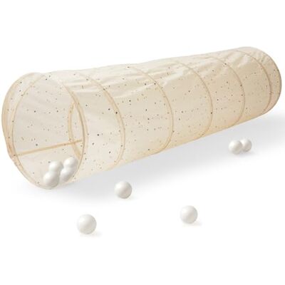 3 Sprouts Tunnel de Jeu - Terazzo/beige 3 Sprouts Tunnel de Jeu - Terazzo/beige