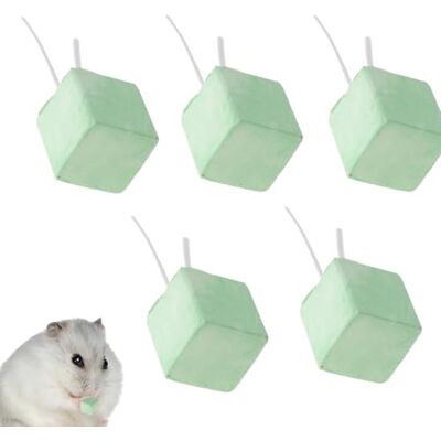 LiJuanWang Lot de 5 pierres à aiguiser pour hamsters, pierre volcanique, molaire, calcium, hamster, dents minérales, pour petits animaux domestiques, lapins, chinchillas, cochons d'Inde LiJuanWang Lot de 5 pierres à aiguiser pour hamsters, pierre volcanique, molaire, calcium, hamster, dents minérales, pour petits animaux domestiques, lapins, chinchillas, cochons d'Inde