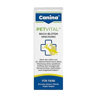 Canina Petvital 70004 Lot de 2 fleurs de ruisseau n°4 Blanc 10 g Canina Petvital 70004 Lot de 2 fleurs de ruisseau n°4 Blanc 10 g