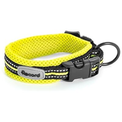 Record Collier chien Andes Fabriqué en nylon résistant Détails réfléchissants Clip de fermeture en plastique Couleur jaune Taille S 2 cm Circonférence 35-40 cm Record Collier chien Andes Fabriqué en nylon résistant Détails réfléchissants Clip de fermeture en plastique Couleur jaune Taille S 2 cm Circonférence 35-40 cm