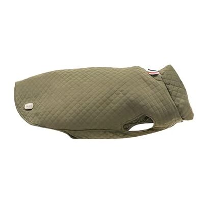 Record Imperméable pour chiens Brandy. Manteau avec fermeture Velcro et élastiques réglables pour pattes. Manteau d'hiver pour chien chaud et confortable Vert foncé, S, longueur dos 35 cm Record Imperméable pour chiens Brandy. Manteau avec fermeture Velcro et élastiques réglables pour pattes. Manteau d'hiver pour chien chaud et confortable Vert foncé, S, longueur dos 35 cm