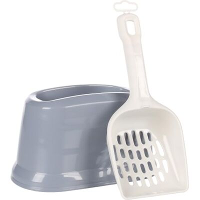 Pelle à litière pour chat Hodor d'Antica Farmacia Orlandi avec support - 21,5x12x28 cm Pelle à litière pour chat Hodor d'Antica Farmacia Orlandi avec support - 21,5x12x28 cm