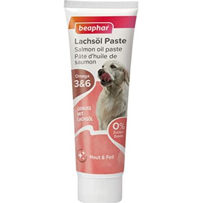 Beaphar Pâte de saumon pour chien, 100 g Beaphar Pâte de saumon pour chien, 100 g