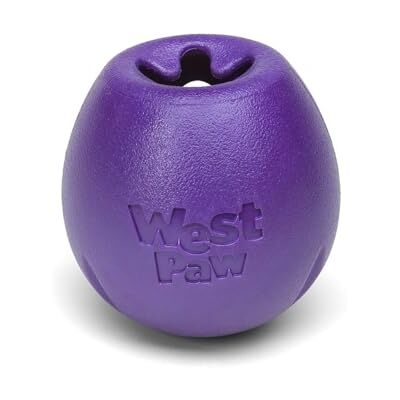 West Paw Echo Rumbl - Jouet pour chiens - 8 cm, violet West Paw Echo Rumbl - Jouet pour chiens - 8 cm, violet