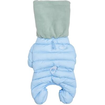 Puppia SNOOD PADDING JUMPSUIT Combinaison Manteau pour chien Bleu ciel XXL Puppia SNOOD PADDING JUMPSUIT Combinaison Manteau pour chien Bleu ciel XXL