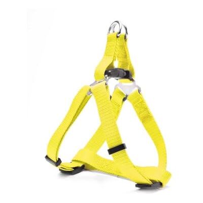 Record Harnais pour chien X-Style avec boucle en métal papillon Fabriqué en nylon doux Taille XL Circonférence 53-81 cm Jaune Record Harnais pour chien X-Style avec boucle en métal papillon Fabriqué en nylon doux Taille XL Circonférence 53-81 cm Jaune