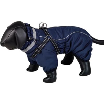 Nobby Manteau pour chien ELOR 2 en 1 Bleu marine 70 cm Nobby Manteau pour chien ELOR 2 en 1 Bleu marine 70 cm