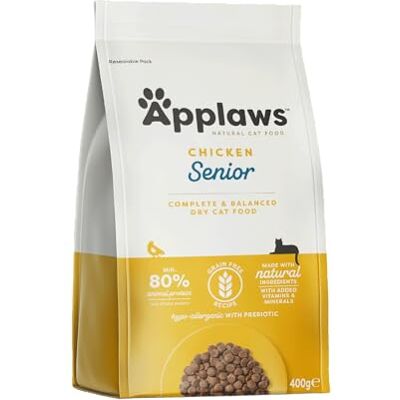 Applaws Senior Poulet Croquette pour Chat 400 g Applaws Senior Poulet Croquette pour Chat 400 g