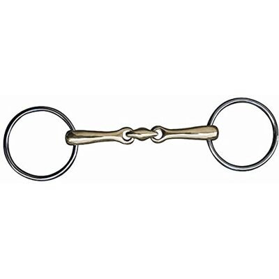 HKM Bridon en Argent Double cassé 14 mm 9912.0839 HKM Bridon en Argent Double cassé 14 mm 9912.0839