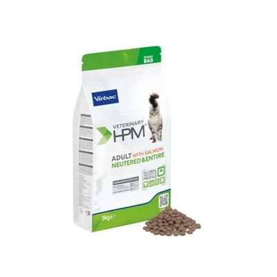 Virbac Veterinary HPM Adulte Saumon Neutered & Entire Cat 12 kg Virbac Veterinary HPM Adulte Saumon Neutered & Entire Cat 12 kg