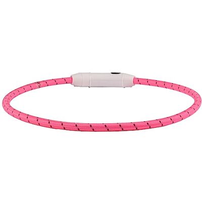Collier LED pour Chien Flamingo - Réglable, Rechargeable USB, Jusqu'à 500m de visibilité Collier LED pour Chien Flamingo - Réglable, Rechargeable USB, Jusqu'à 500m de visibilité