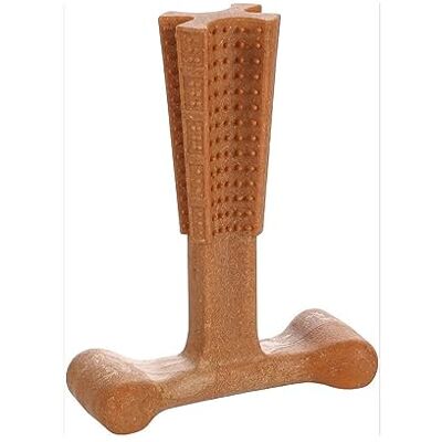 FLAMINGO Jouet pour Chien en Bambou et Nylon avec gout de bœuf FLAMINGO Jouet pour Chien en Bambou et Nylon avec gout de bœuf
