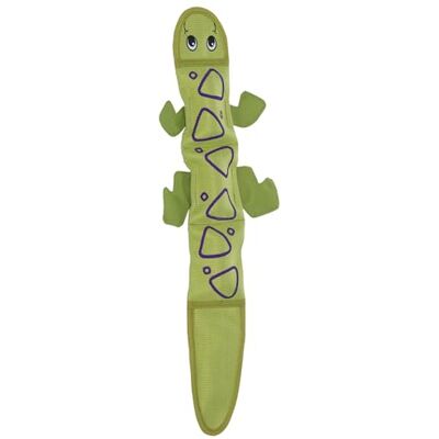 Outward Hound Kyjen 30012 Fire Biterz Jouet pour chien en matériau véritable durable avec 3 couineurs Vert Taille L Outward Hound Kyjen 30012 Fire Biterz Jouet pour chien en matériau véritable durable avec 3 couineurs Vert Taille L